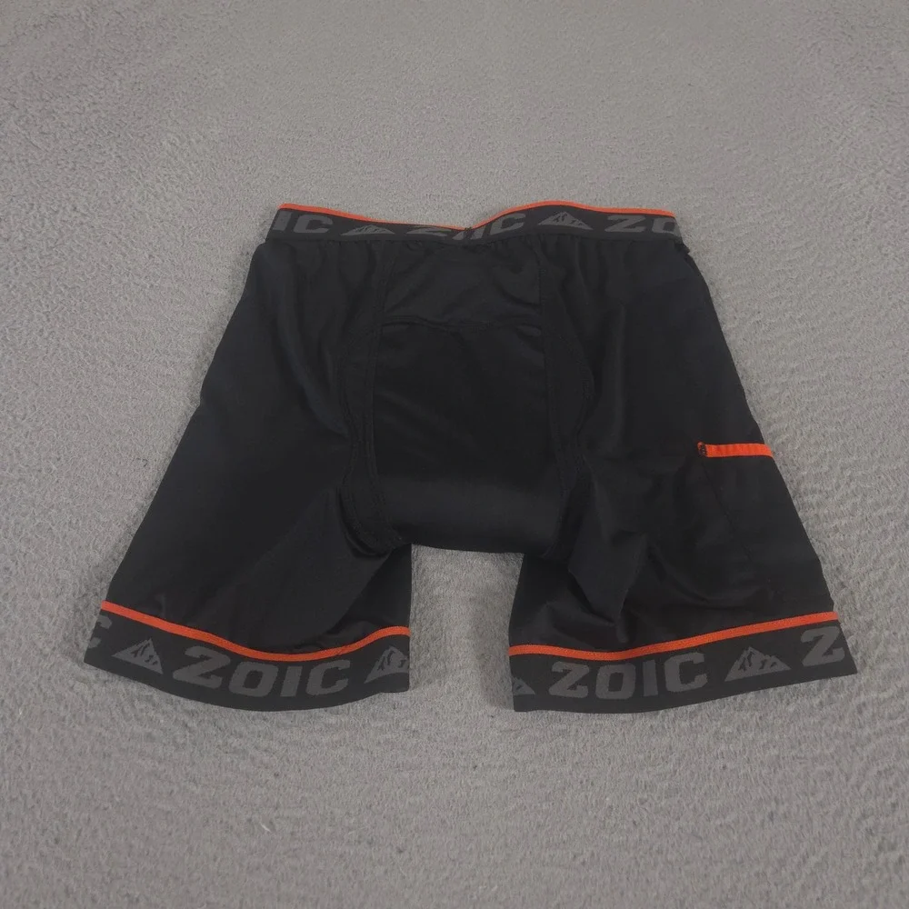 Zoic Shorts Mens Large Black Premium Cycling Liners Padded Recycled Performance